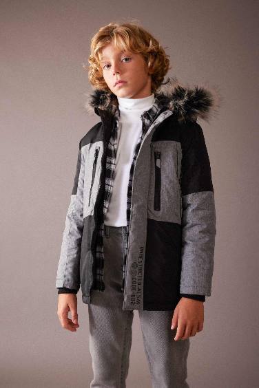 Parka enfant garçon en toile enduite CAPECOD