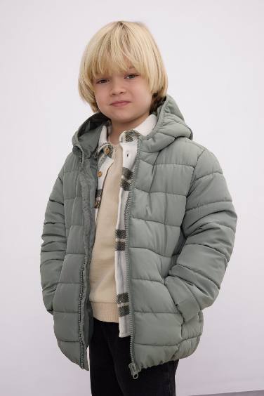 Baby Boy Waterproof Taffeta Puffer Jacket