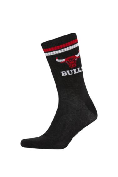 Chaussettes Longues Coton NBA Wordmark Pour Homme - 2 Pièces