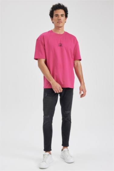 дөңгелек жаға минималл Қысқа жеңді футболка