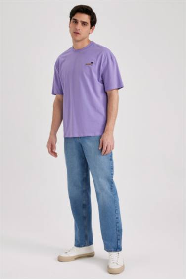 дөңгелек жаға минималл Қысқа жеңді футболка