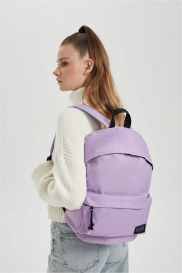 Unisex Large Jean School Backpack