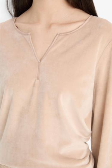 Fall in Love Regular Fit Top Bottoms 2 Piece Pajama Set