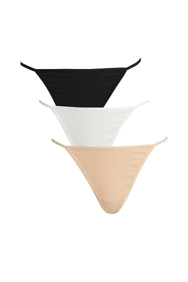 Fall in Love 3 Piece String Packed Slip Panties