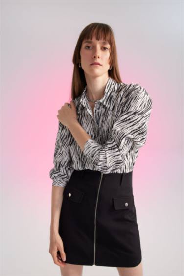 Chemises à manches longues Col De Chemise