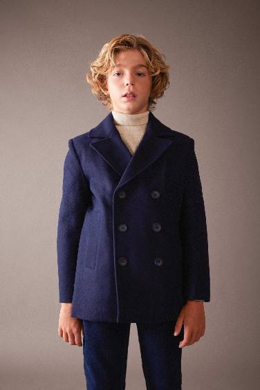 Boy Envelope Neck Coat