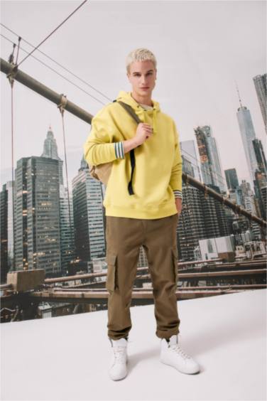 بنطلون كارجو قصة عادية بجيب