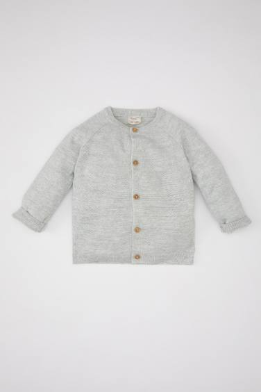 Boy Crew Neck Cardigan