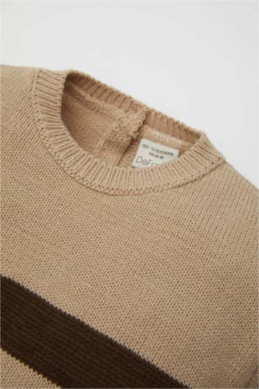 Ensemble en tricot Pull rayé et pantalon pour BéBé Garçon