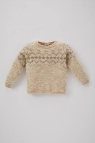 Свитер с принтом для малышей мальчиков