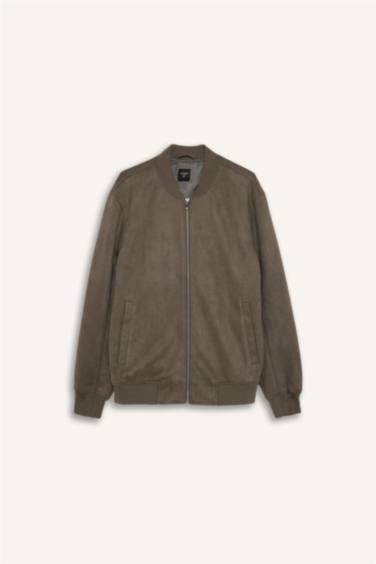 جاكيت بومبر شمواه بسحاب وقصة ضيقة