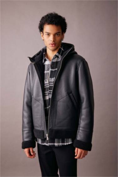 бас киімді балаларға арналған былғары ПУ Күртеше