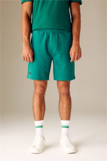 Slim Fit Thin Sweatshirt Fabric Super Skinny Hem Shorts