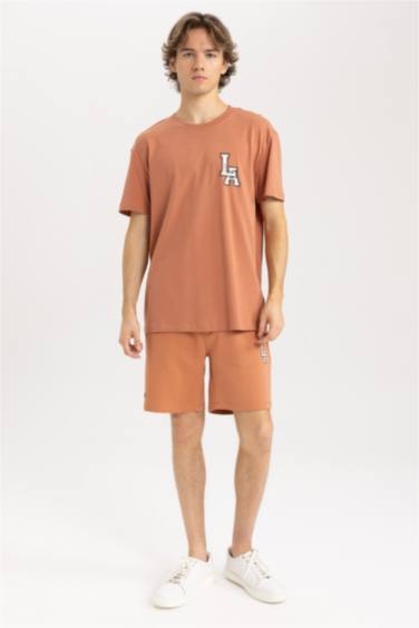 Short en tissu sweat Coupe slim