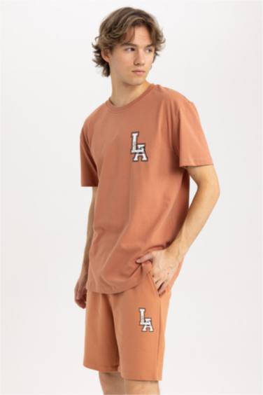 Short en tissu sweat Coupe slim