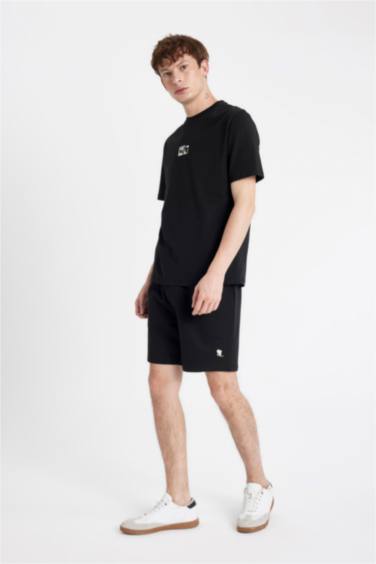Slim Fit Super Skinny Hem Shorts