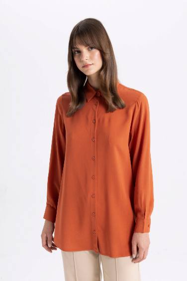 Regular Fit Long Sleeve Tunic