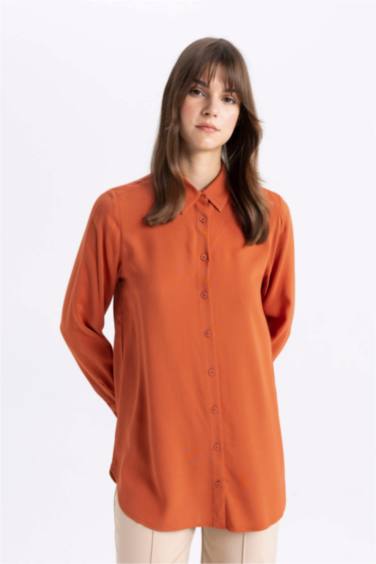 Regular Fit Long Sleeve Tunic