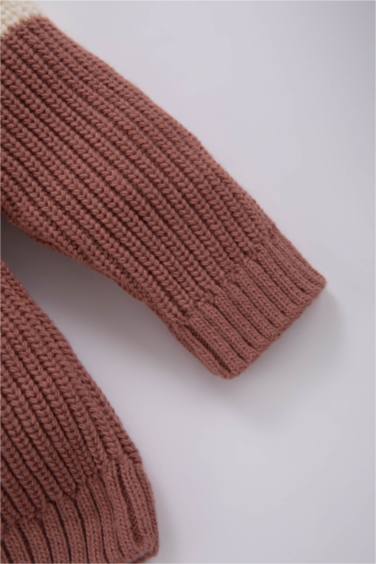 Pull-Over Coupe Régulière Pour BéBé Fille Col Rond