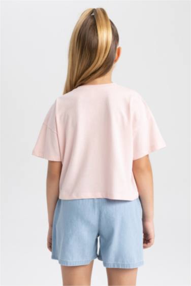 تي شيرت كروب بناتي نص كم