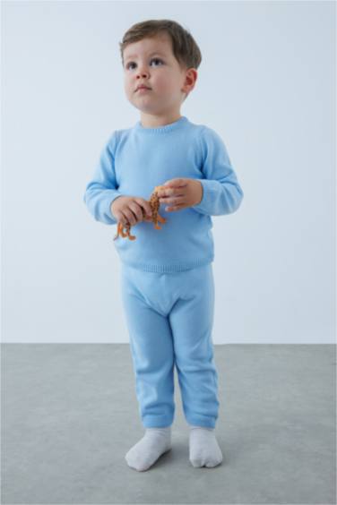 طقم اولادي بيبي كم طويل - قطعتين