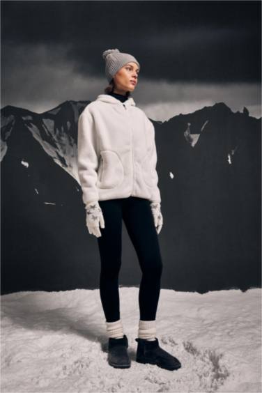 Кардиган плюшевый мягкий, DeFactoFit