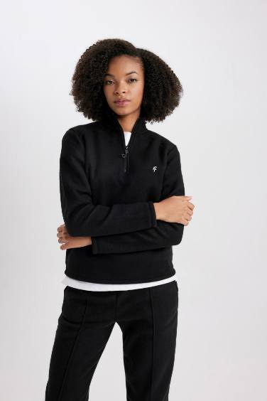 DeFactoFit Standard Fit Polar Sweatshirt