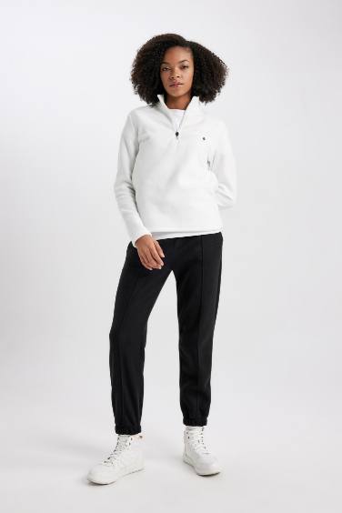 Standard Fit Fleece Sweatshirt