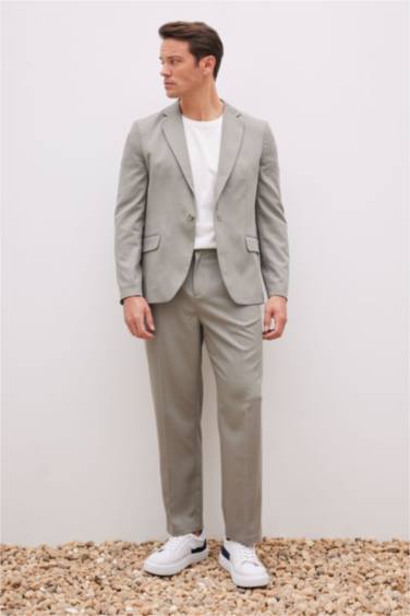 بليزر قصة مريحة مبطن