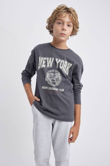 Oversize Fit Long Sleeve T-Shirt