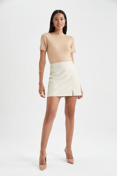 Fitted Half Turtleneck Pullover