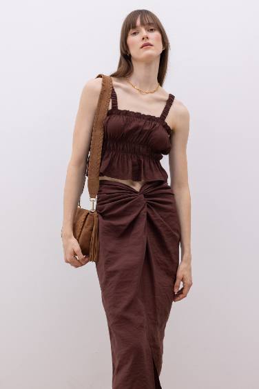 Strapless Fitted Tank Top