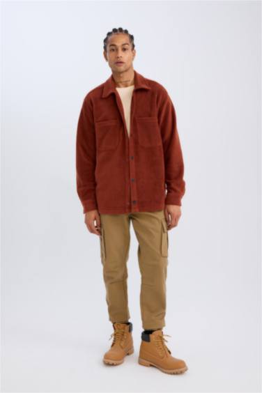 Relax Fıt Polar Uzun Kollu Gömlek