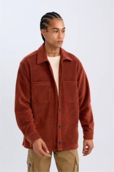 Relax Fıt Polar Uzun Kollu Gömlek