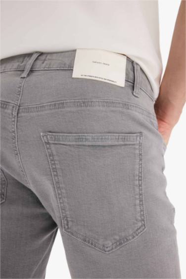 Slım Fıt Jean Bermuda - Görsel 7