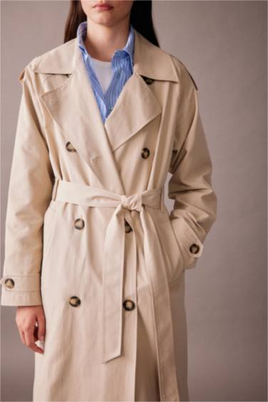 Waterproof Relax Fit Trench Coat