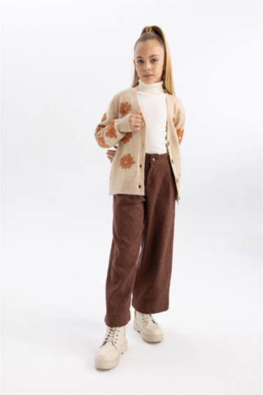 Girl Wide Leg Oval Trousers