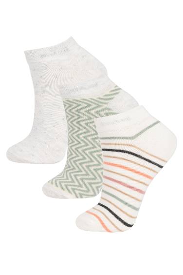 Lot de 3 Paires de Chaussettes courtes pour Femme