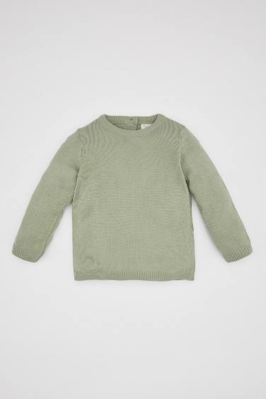 Baby Boy Regular Fit Crew Neck Pullover