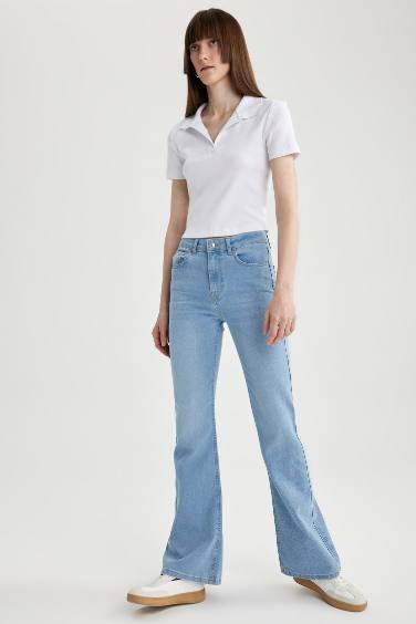 Джинсы Mia Flare со средней талией