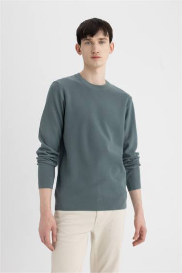 Pull en tricot Coupe Standard Col Rond