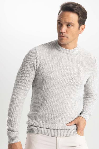 Standard Fit Crew Neck Knitwear Pullover