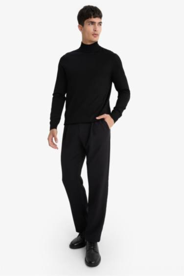 Regular Fit Turtleneck Knitwear Pullover