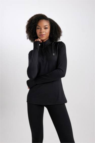 Футболка с принтом с длинным рукавом, DeFactoFit