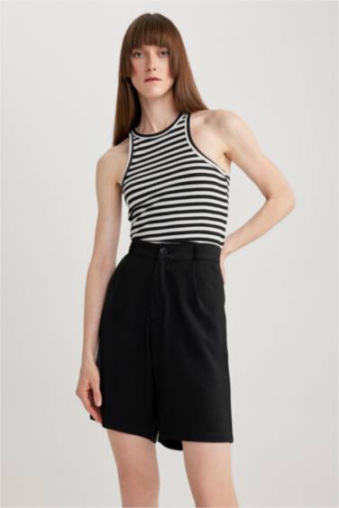 Short Taille haute Droit