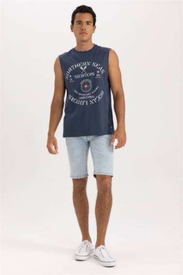 تيشيرت كت قصة عادية بدون كم