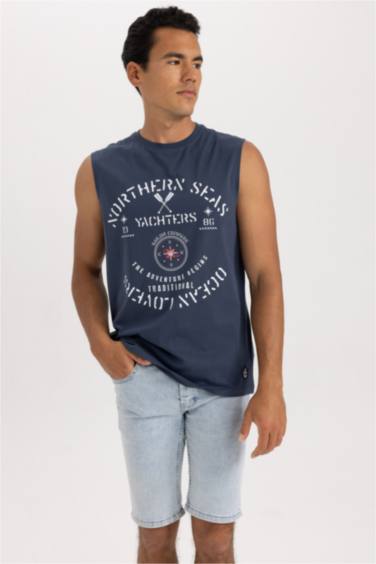 تيشيرت كت قصة عادية بدون كم