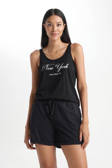 Regular Fit Crew Neck Singlet