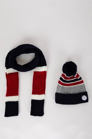 Boy 2 Piece Scarf and Beret Set