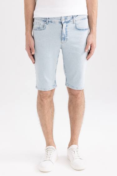 Skinny Fit Jeans Bermuda